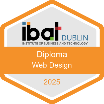 Diploma in Web Design Badge