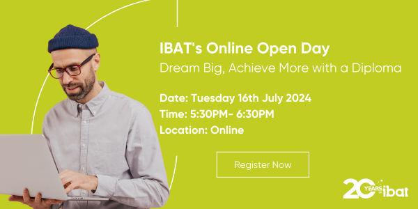 IBAT Online Open Day - Dream Big, Achieve More